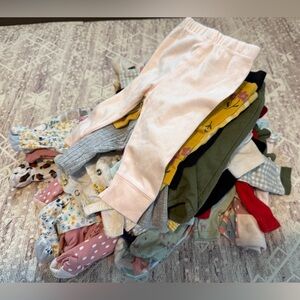 Bundle of Baby Girl Newborn Clothes